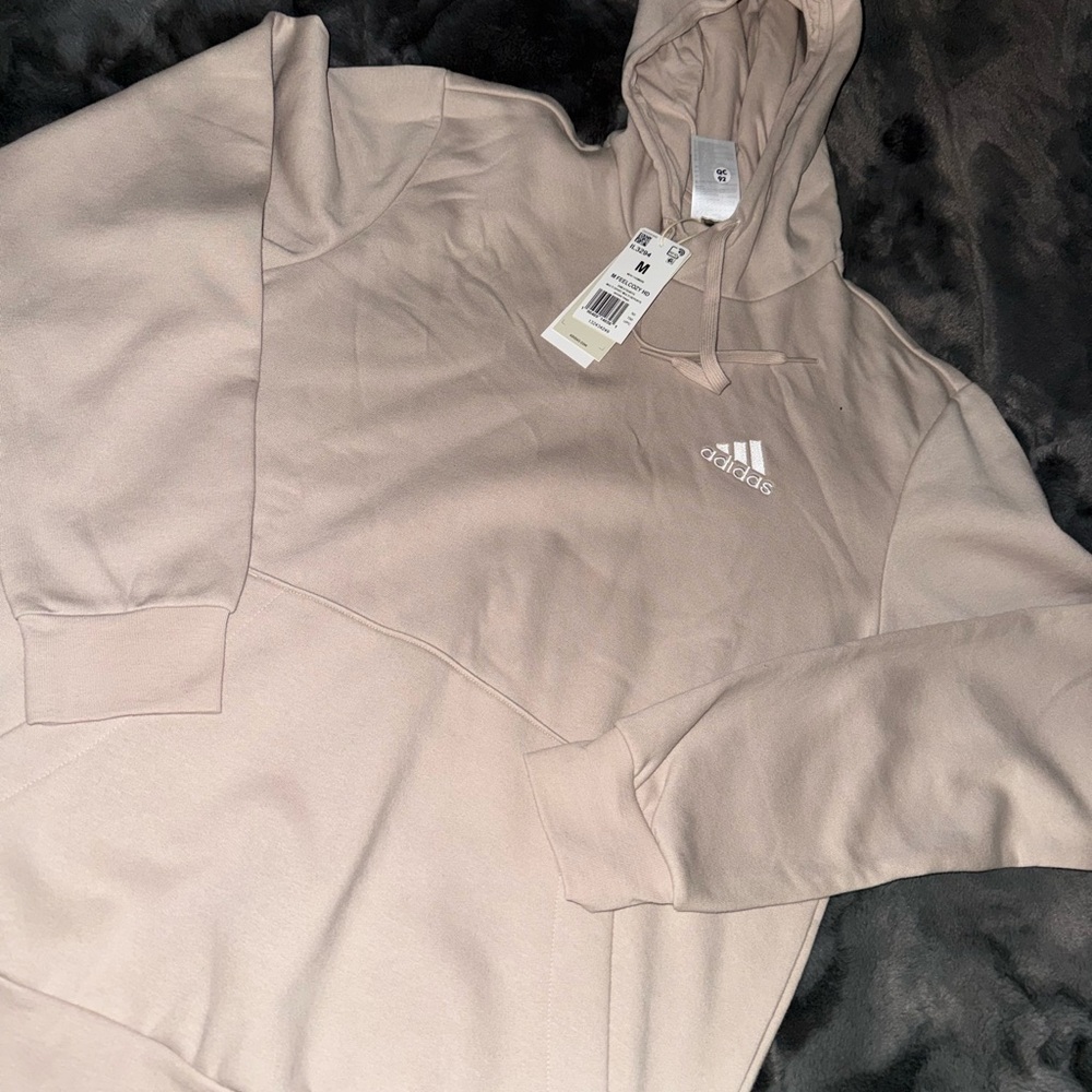 Adidas Light Tan Hoodie